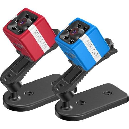 Portable 12M Full HD 1080P Mini Camera Rechargeable Battery Cam Infrared Night Vision Recorder Camcorder Support 8G/16G/32G Card