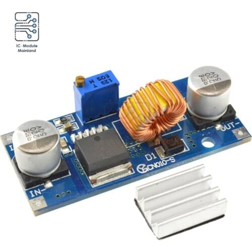 5A Max DC-DC XL4005 Step Down Buck Power Supply Module 75W DIY Adjustable LED Lithium Charge Board Large Current For Arduino