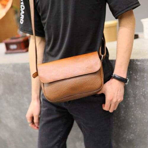 Tidog European style single shoulder Zipper Bag Messenger Bag