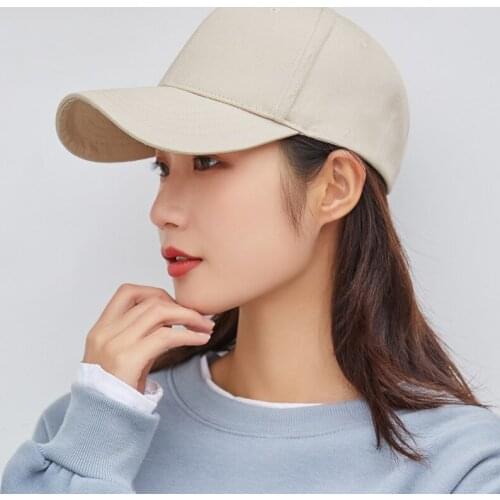 Outdoor Cycling Casual Solid Color Cap Spring Summer Male Female Korean Version Outdoor Sunscreen Sunshade Bending Cap