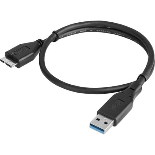 High Speed USB 3.0 Cable Type A Male To USB 3.0 Micro B Male Adapter Cable Converter For External Hard Drive Disk HDD