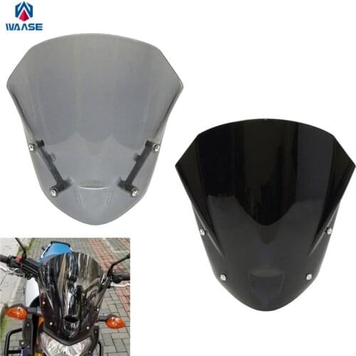 Waase Motorcycle Windscreen Windshield Shield Screen For Yamaha MT-09 FZ-09 MT09 FZ09 2014 2015 2016