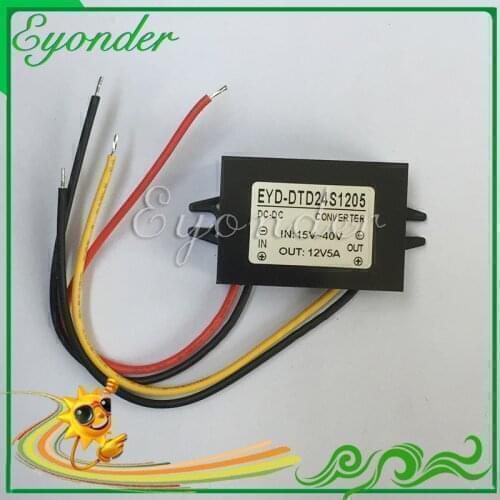 Convertisseur de tension 60v 5v 60v to 5v dc dc converter 1a 5w step down buck power supply module