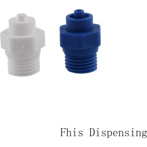 G1/4 Dispense Valve Adapter Glass Glue POM Conversion Head