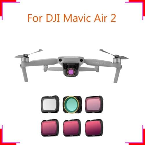DJI MAVIC Air 2 drone camera filter MCUV ND CPL color filters kit mavic air2 accessories ND4 8 16 32 Camera drone lens Filters