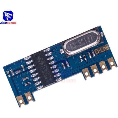 HPD8406M 433MHz ASK Receiver Module Superheterodyne Precise 3.0 -5.5V -115dBm for Arduino