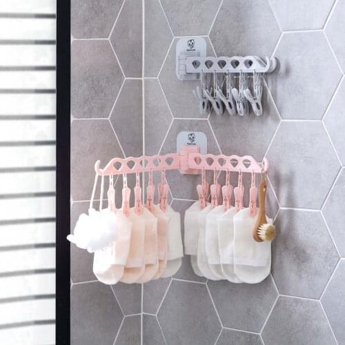 Multifunctional Magic Hanger Student Dormitory Storagehook Household Kitchen Folding Hook Clothes Hanger