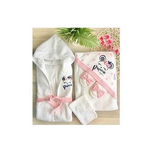 Baby Towel Bathrobe Set