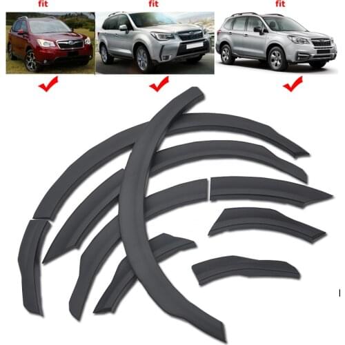 Newest for Subaru Forester wheel arch,fender Flares,wheel cover,frame,exterior wheel protector,ABS plastic, mande in big factory