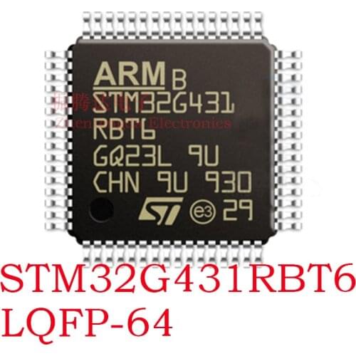 STM32G431RBT6 STM STM32 STM32G STM32G431 STM32G431R STM32G431RB LQFP-64 IC MCU