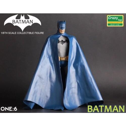 Crazy Toys 1:6 Batman Blue Ver. BJD The Dark Knight Bat Man Collectible Action Figure Toys Joint Can Move