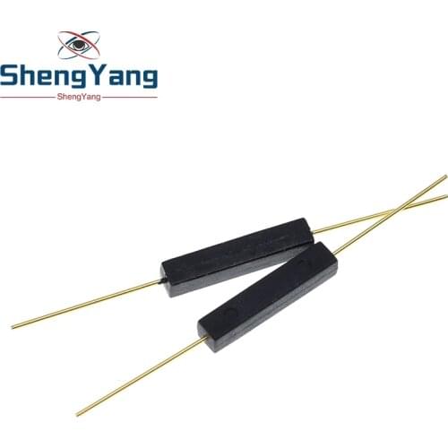 10pcs Reed Switch Plastic Type GPS-14B GPS-14A 2 * 14 Anti- Vibration Damage Magnetic Switch NC Gerkon Normally Closed/opened