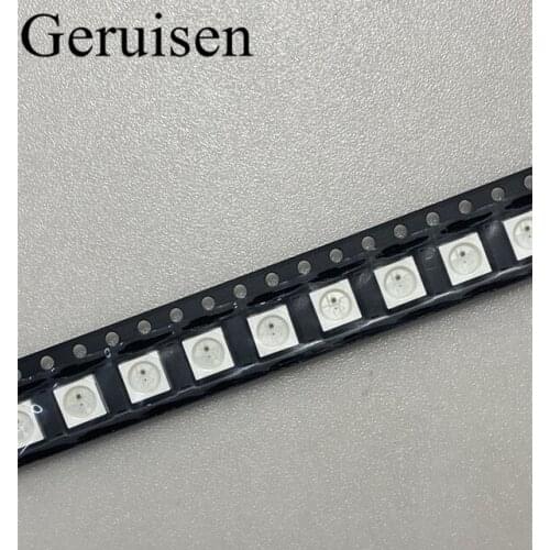 1000PCS WS2812B (4pins) 5050 SMD WS2812 Individually Addressable Digital RGB LED Chip 5V WS2812B ws2812b 2812 LED Chip IC SMD