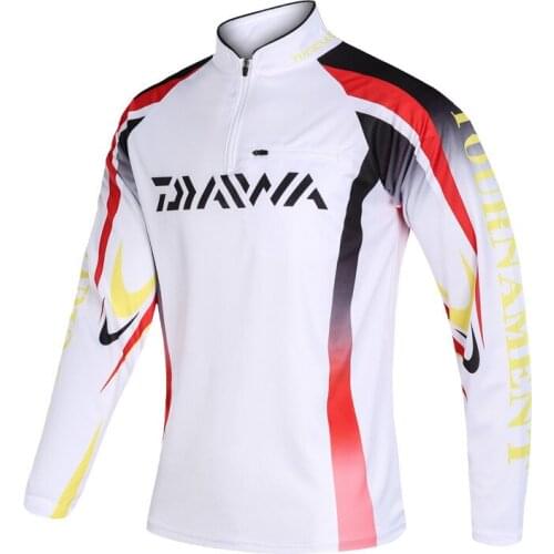 2021 Suit DAYIWA Clothing Anti-UV Jacket Fishing Clothes Coat Quick Dry Fishing Shirts Camisas Pesca Breathable Free Shpping