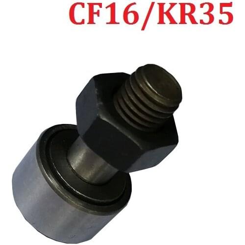 4pcs/lot KR35 KRV35 CF16 Cam Follower Needle Roller Bearing M16X1.5mm Wheel And Pin