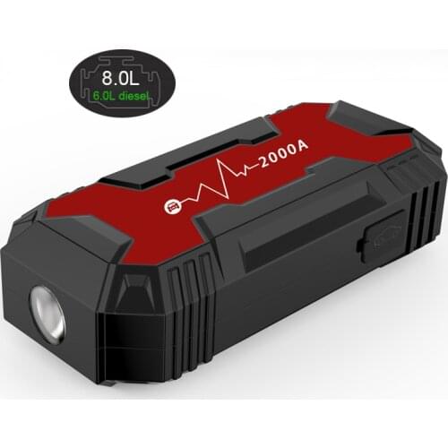 Type c Port Car Jump Starter 10000 20000 1000A 800A 1200A1500A 2000A Car Emergency tool