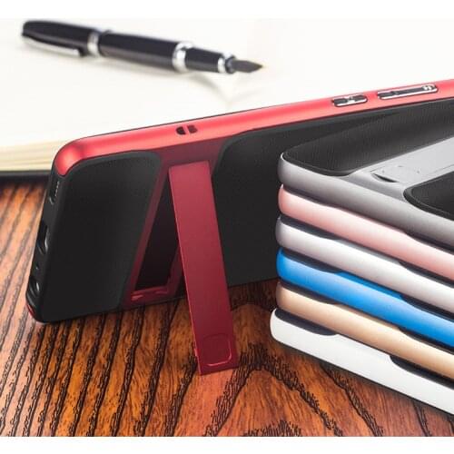 Phone Cover Case for Huawei P9 Cases 3D Kickstand Hybrid Silicone Cover 5.2" 360 Full Protective Black Cover Coque Fundas Capas