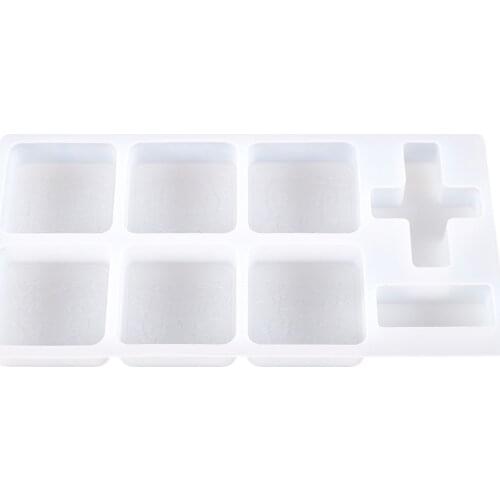 Epoxy Resin Mold English Seal Mold Jewelry Casting Silicone Mould DIY Crafts Aromatherapy Plaster Making Tool