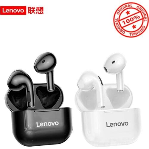 Lenovo LP40 Original Wireless headphones hifi earphones Bass sports Touch Control With Mic Gaming wireless Earphones bluetooth