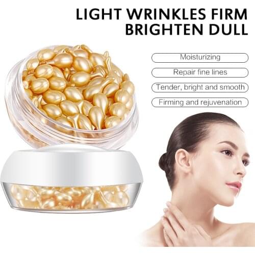 Fullerene Placental Extract Dilute Fine Lines To Brighten The Skin Tone Tighten Moisturize Anti-aging Face Serum Face Care TSLM1