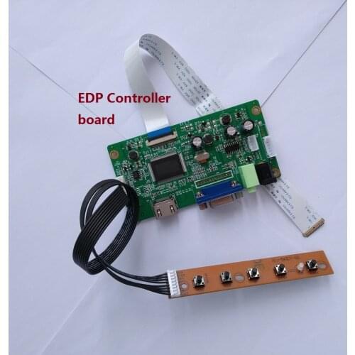 For B156HAN02.0 30Pin KIT VGA DRIVER Controller board LCD EDP 1920X1080 monitor DIY SCREEN display 15.6"