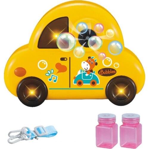 Bubble Maker Car Shape Parent-Child Interaction Handheld Children Bubble Machine-Gun Summer Swimming Toys Wedding Supplies Gifts