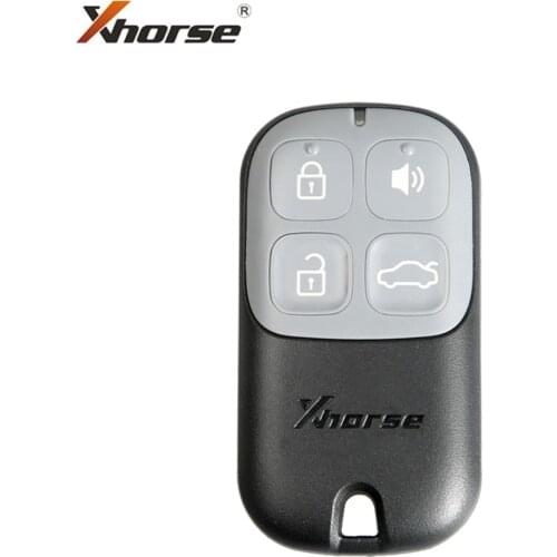 XHORSE XKXH00EN Wired Universal Remote Key Shell 4 Buttons English Version 10pcs/lot