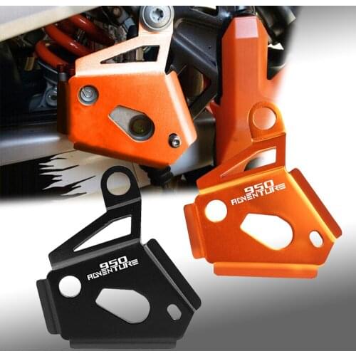 Heel Protective Cover Guard Right FOR 950 ADVENTURE S R SUPER ENDURO SUPERMOTO R 990SMT Moto Rear Brake Reservoir Pump Protector