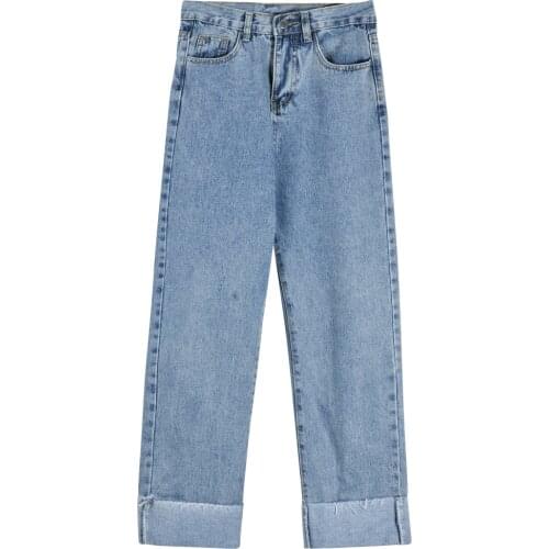 2020 spring summer autumn new women fashion casual Denim Pants woman female OL high waisted jeans skinny Vq113