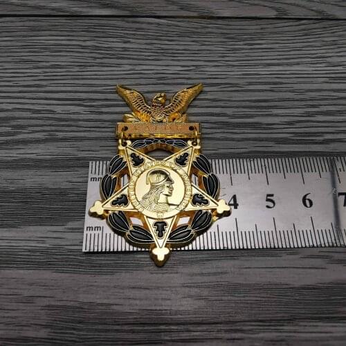 1PC Unite State Of America Medal Of Honor Badge US Metal Medals Souvenir Gifts