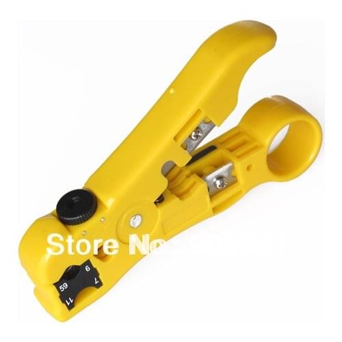 100%Brand New Coaxial Cable Stripper Coax Stripping Tool For RG59,RG6,RG7/RG11 Cassette Is Reversible High Quality Easy To Use