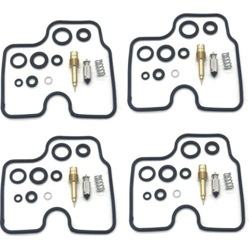 4Set for NC31 CB400 CB400SF CB 400 SF NC 31 Motorcycle Carburetor Repair Kit Floating Needle Air Screw Gasket