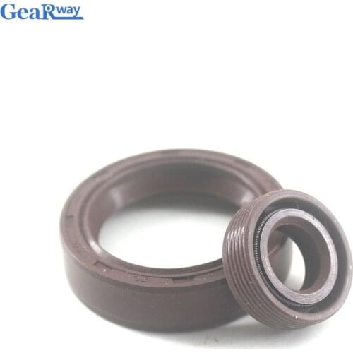 5pcs TC Skeleton Oil Seal 32x42x8/32x45x7/32x46x8/32x50x10/32x56x10mm TC Oil Seal Brown FKM TC Radical Shaft Oil Seal