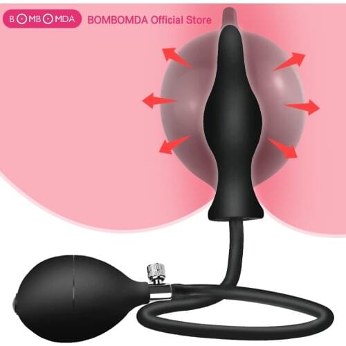 Anal Plug Sex Toys Expandable Anal Plugs Vestibular Inflatable Anal Dilator Masturbator Sex Toy for Male and Female Amal Plugs