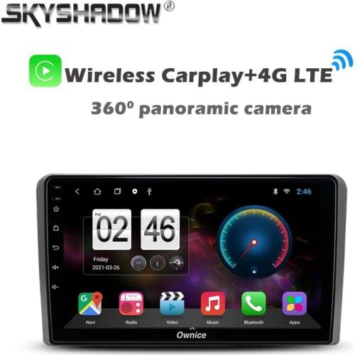 360 Panoramic Camera Carplay 6G+128G Android 10 Car DVD Player GPS WIFI Bluetooth RDS Radio For Audi A3 2003-2011 RS3 Sportback