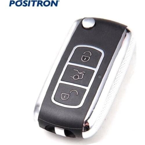 Bently outshape Replace Remote for Brazil Old Positron Alarm Remote key Switch with HCS300 IC chip, 433.92Mhz