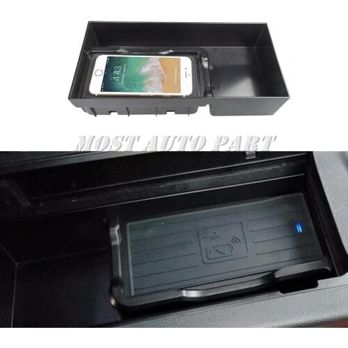 Interior Car Wireless Charger Wireless Phone Charging For Lexus ES 200 250 300h 2013-2018 The Phone With QI Wireless Charging