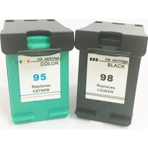 Vilaxh Ink Cartridge Compatible For HP 98 95 4PCS Officejet K7100 K7103 K7108 H470 H470b H470wbt H470wf 100 L411a L411b