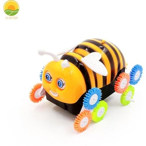 Children Cars Cute Electric Bee Toy Boy Back Kids Action Animal Model Education Development Montessori 3 Years Old Gifts
