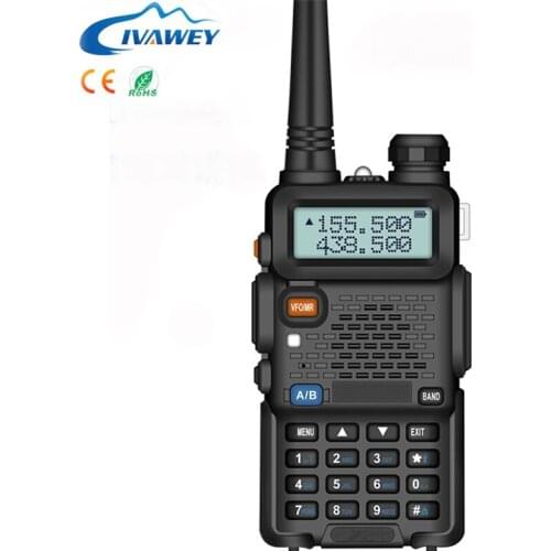 5W Two-way radio Dual Band Radio Walkie Talkie Portable Radio VHF 136-174 /UHF 400-480 MHz Comunicador Transmitter Transceiver