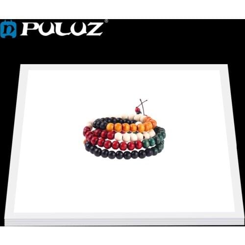 Mini 8.8 inch Photography LED Shadowless Light Bottom Panel Pad Photo Studio Softbox Bottom Lamp Fotografia for 20cm Lightboxs