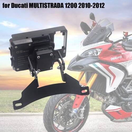 Multistrada 1200 Mobile phone navigation bracket GPS Navigation bracket support for Ducati MULTISTRADA 1200 2010-2012