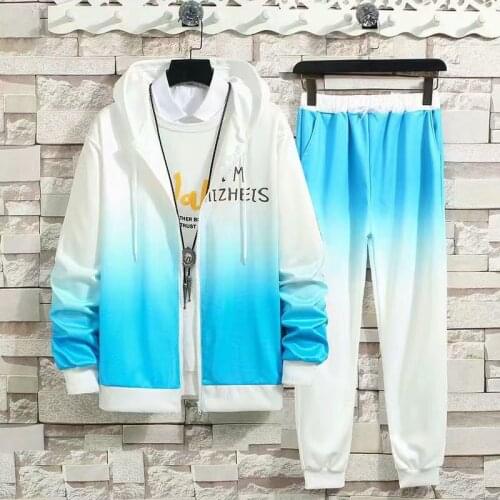 Mens Hoodies Sets Clothes Sweatshirt Pants Man Women Korean Fashion Sports and Leisure 2 Piece Joggers Set Tracksuit Men Suit