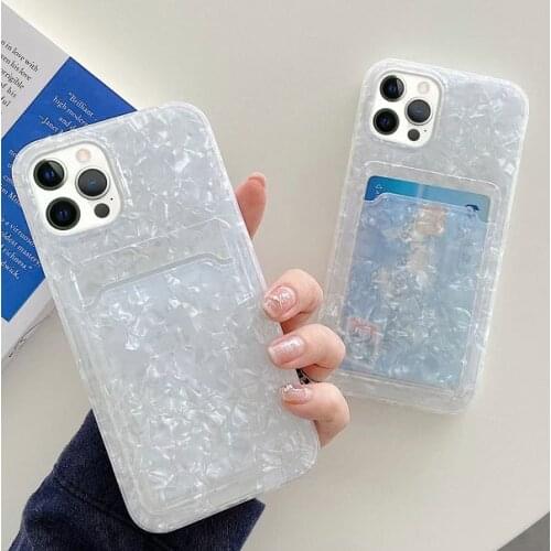 Gimfun Fritillaria Card Package Phone Case for Iphone 12 Pro 11 Max Soft Tpu Case for Iphone Xr Xsmax X 7 8 Plus Female