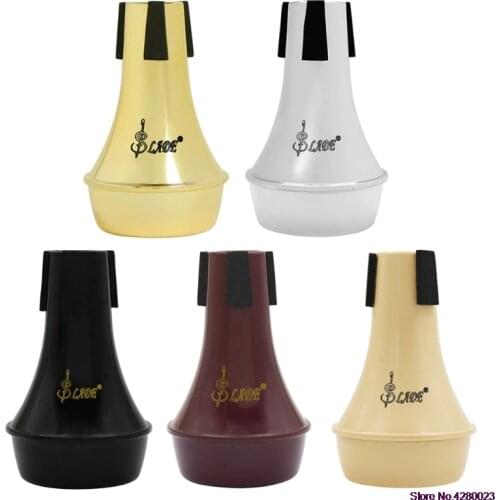 2021 New One Piece Alto Tenor Trombone Trumpet Straight Mute Silencer Sourdine Brass Parts