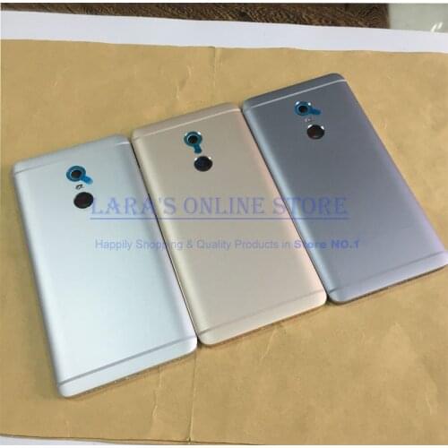 Original For Xiaomi Redmi Note 4 Global Version Battery Door Cover Housing Back Cover W / Power Volume Buttons + Camera Lens