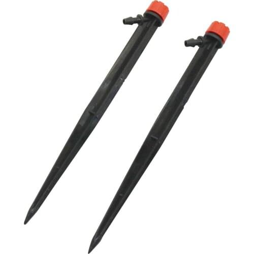 18cm Adjustable 360 Degree Spike Garden Watering Sprinklers Garden Irrigation Water Dripper 4/7 mm Hose Interface 5 Pcs