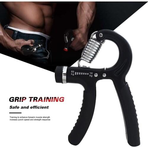A-Type Adjustable Heavy Grips Hand Fitness Gripper Exerciser Wrist Strength Training Hand Gripper Gym Power Carpal Expander Tool