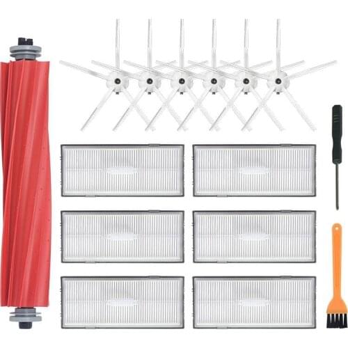 Roll Brush Main Brush Mop Cloth HEPA Filter Side Brush for Roborock S7 T7S T7PLUS Robot Vacuum Cleaner Accessories