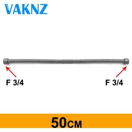 Stainless steel hoses Toilet Hot & Cold water weaved 3/4"plumbing hose,bathroom heater connect corrugated shower hoses